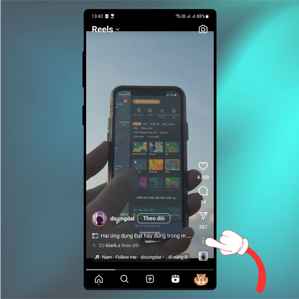 Cách ghép nối video Reels Instagram 2