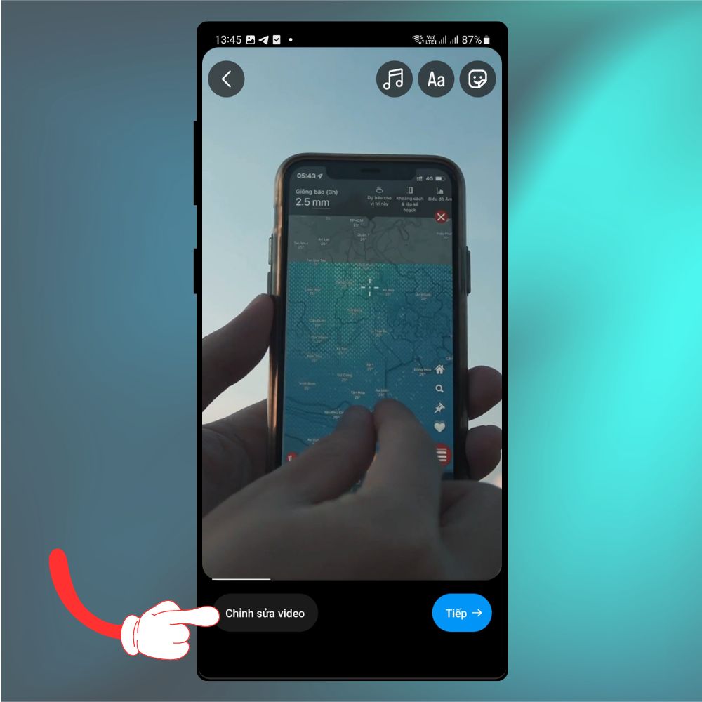 Cách ghép nối video Reels Instagram 6
