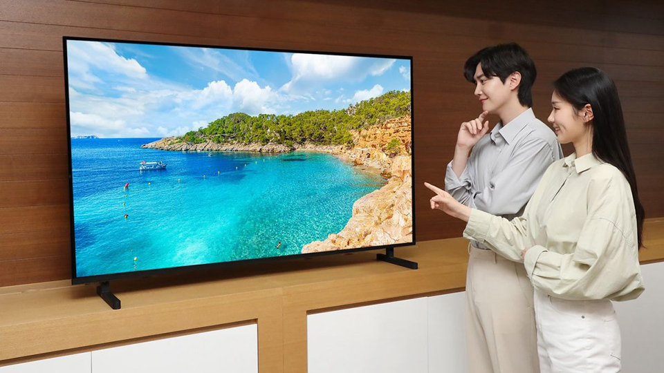 TV mới của Samsung có thiết kế sang trọng
