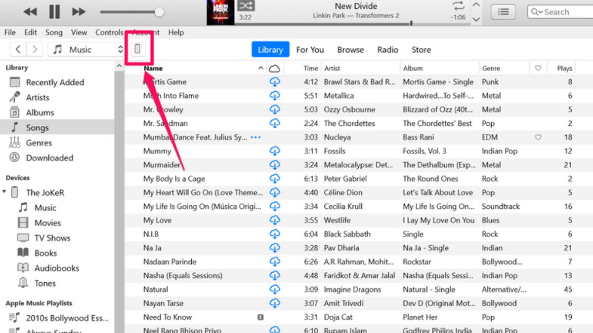 Cập nhật iPhone bằng iTunes - Bước 3