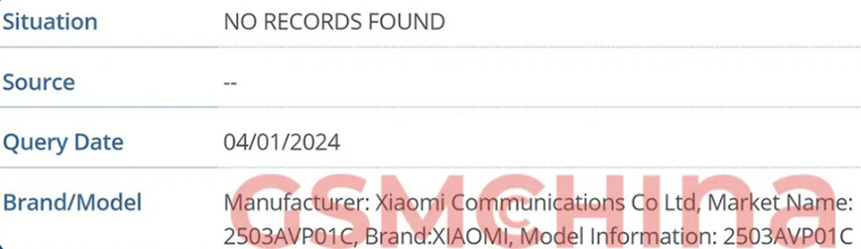 Xiaomi MIX 5 xuất hiện trên cơ sở dữ liệu IMEI