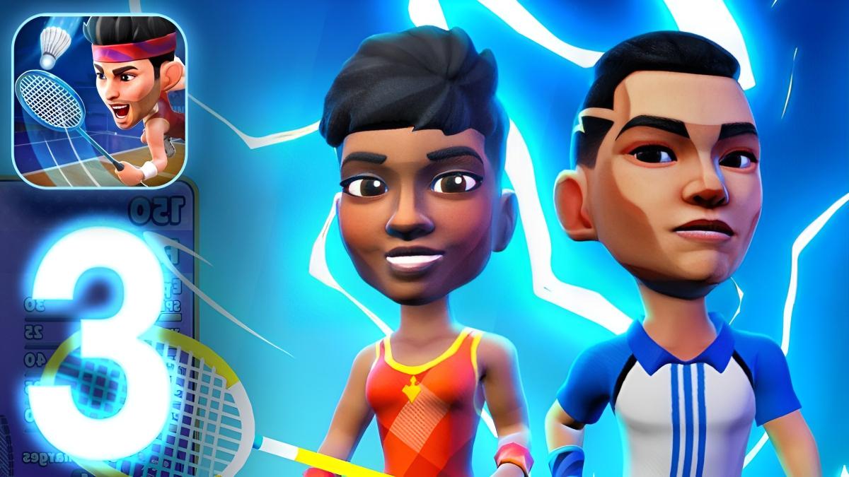 Gameplay Badminton Clash 3D