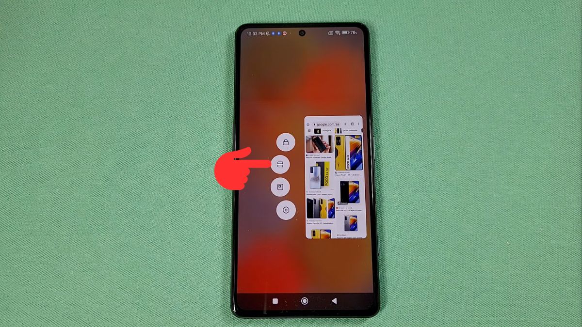 Cách chia đôi màn hình Redmi Note 13 - bước 3