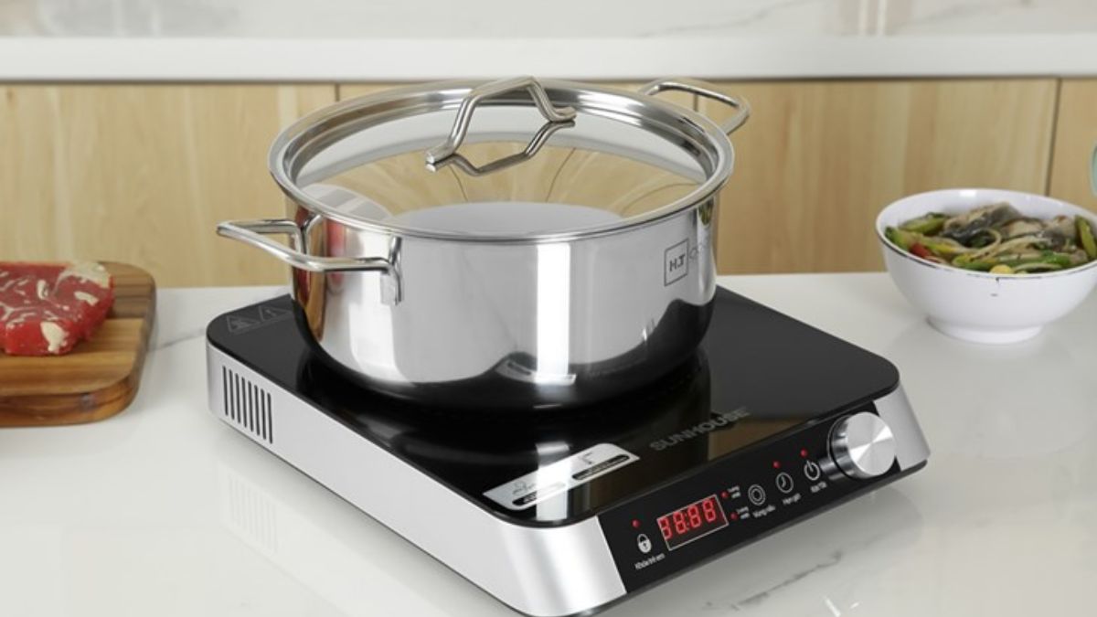 Lựa chọn nồi thích hợp và đặt đúng vị trí