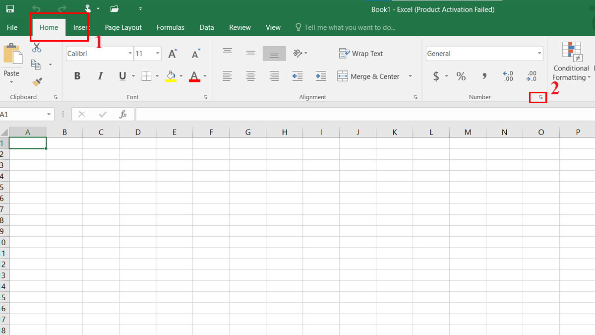 Cách sử dụng hàm Date trong Excel thay đổi ngày tháng bước 1