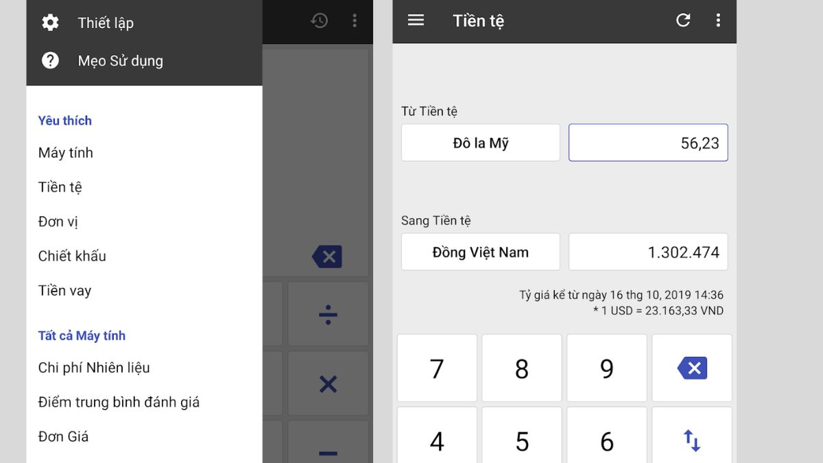 Hướng dẫn sử dụng ClevCalc cơ bản