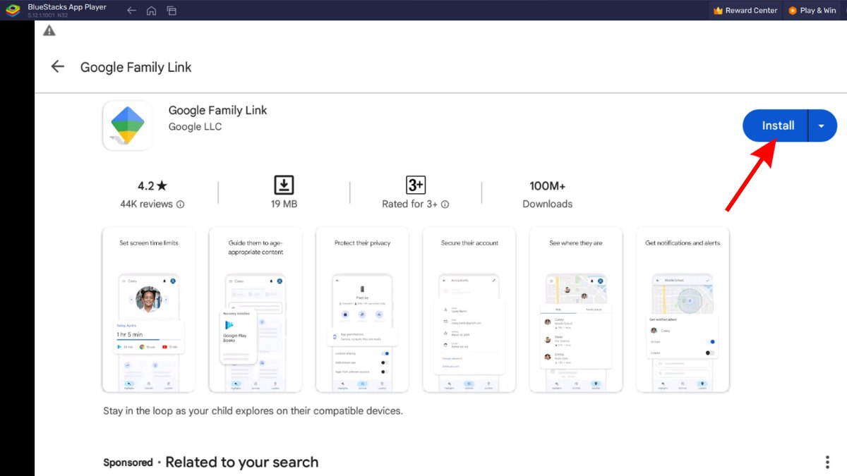 Cách tải Family Link trên PC bước 2