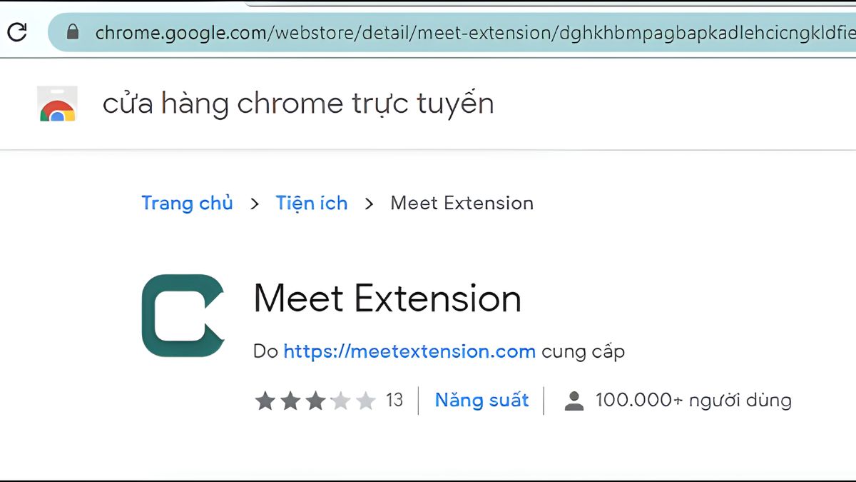 Hướng dẫn tải Google Meet cho máy tính bước 1