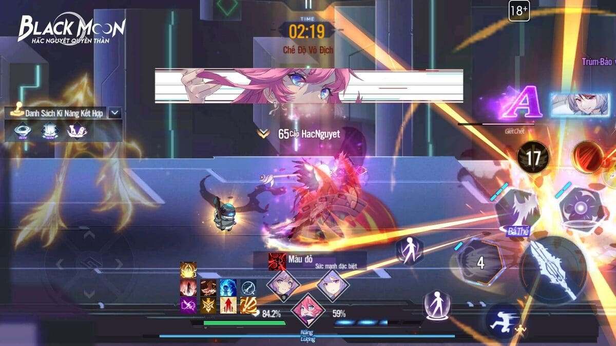 Gameplay của Hắc Nguyệt Quyền Thần