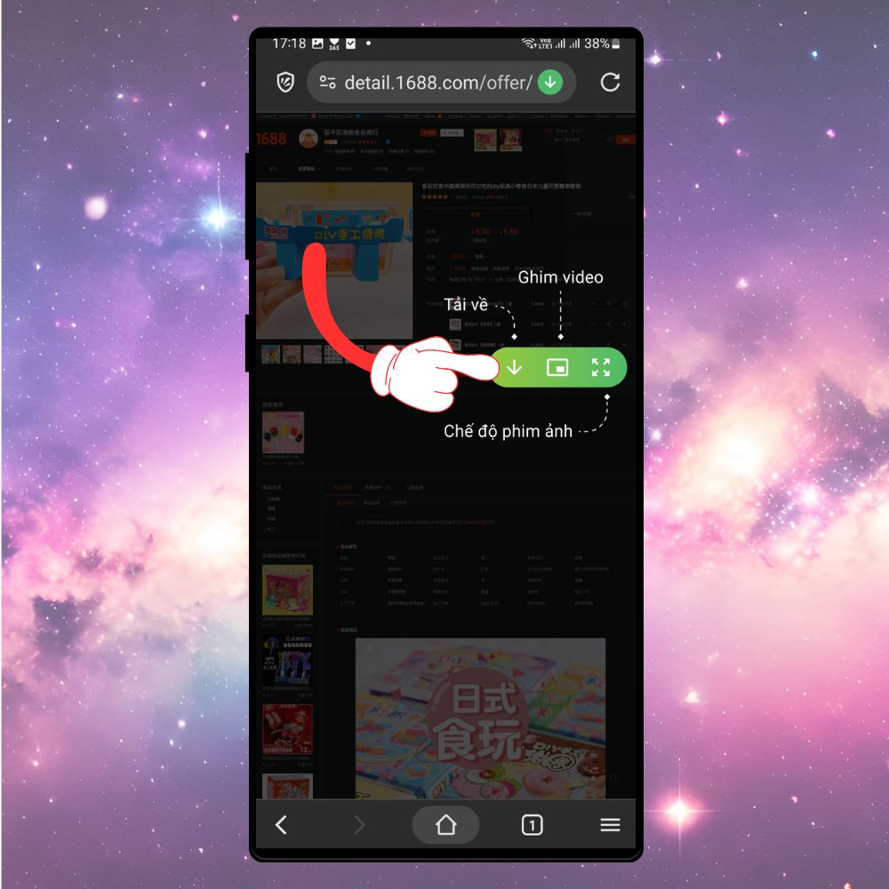 Cách tải video trên 1688 về điện thoại 6