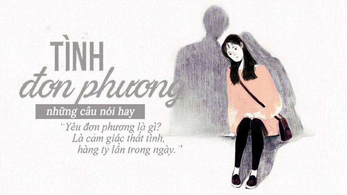 Câu nói tiếng Anh hay về tình yêu đơn phương