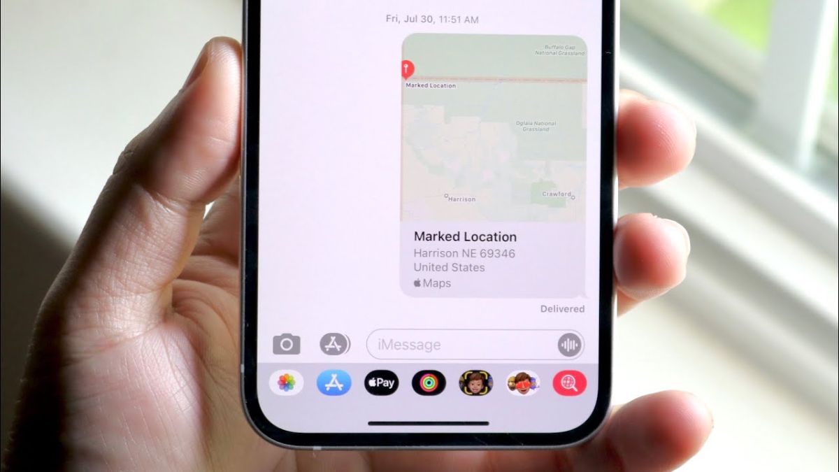 Lưu ngay cách chia sẻ vị trí trong iMessage thông qua Google Maps trên iPhone