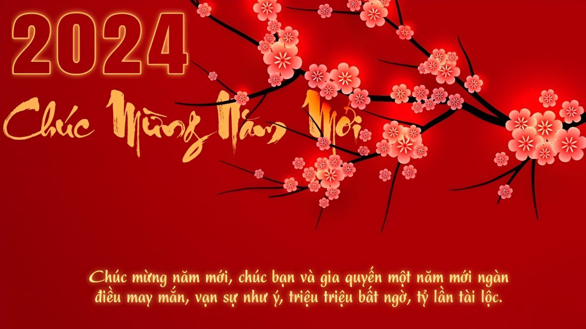 Mẫu thư chúc Tết nhân viên công ty chào đón năm Giáp Thìn 2024