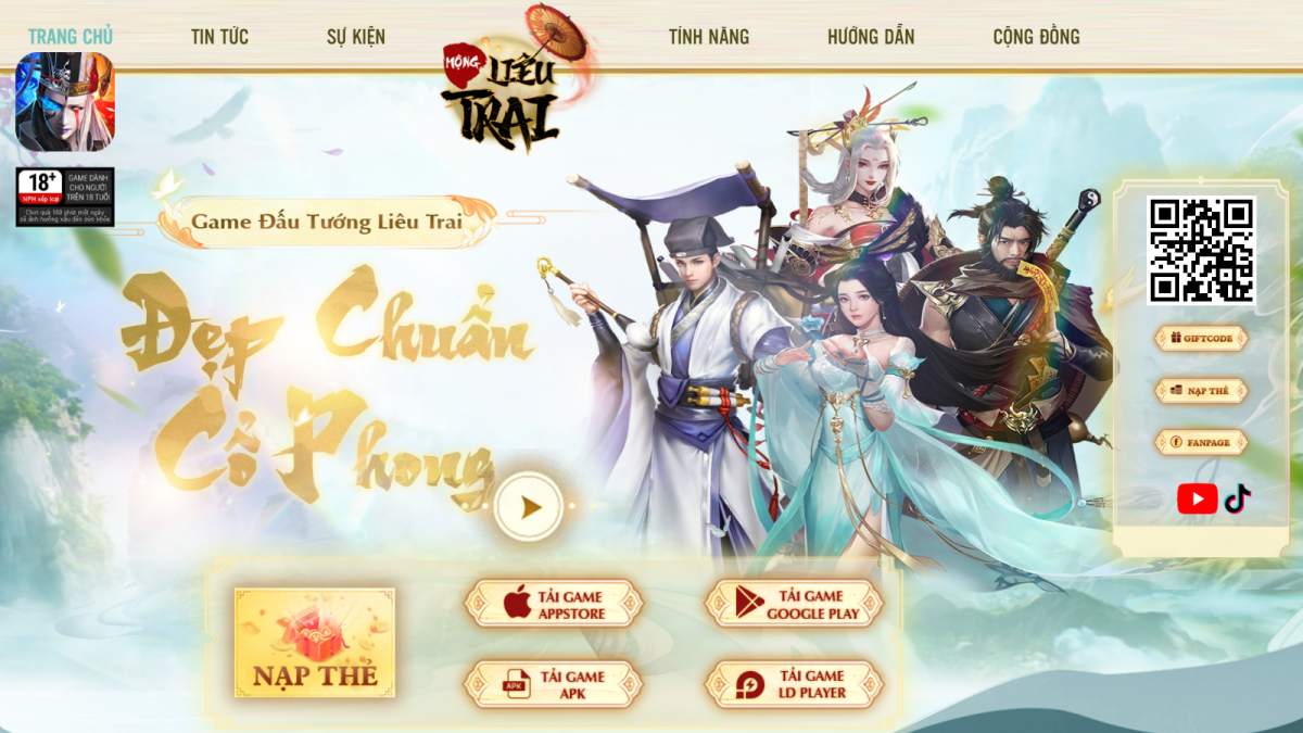 Cách nhận thêm nhiều gift code Mộng Liêu Trai mới nhất
