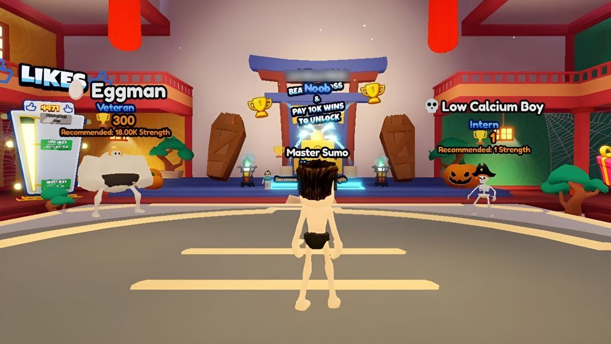 Những đặc sắc của game Sumo Simulator cùng với những mã code hay