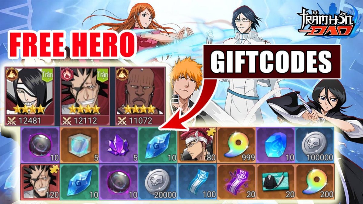 Code game Trảm Hồn Đao Mobile dùng để làm gì?