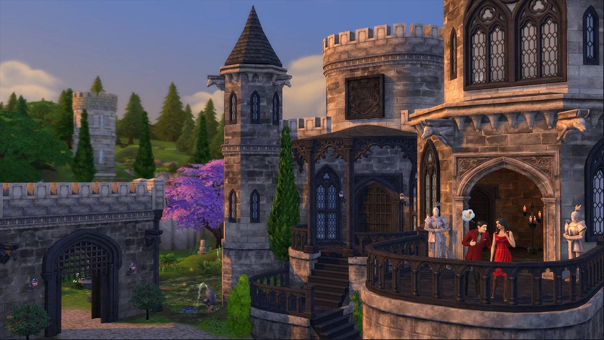 Fan lại phát hiện ra một DLC chưa lộ diện của The Sims 4, cho phép xây cả tòa lâu đài