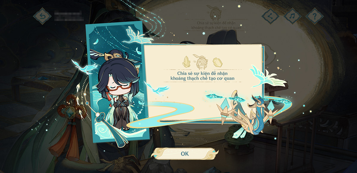 Genshin Impact - Hướng dẫn sự kiện web Tiên Nhân Khéo Léo