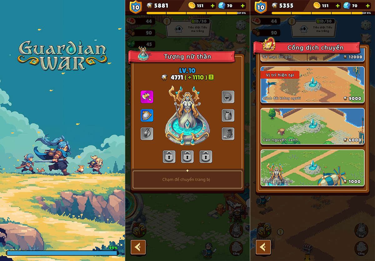 Giới thiệu Guardian War - Giang hồ thôn gian nan cứu công chúa