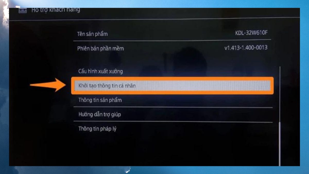 Khởi tạo thông tin cá nhân khi không truy cập được Youtube 3