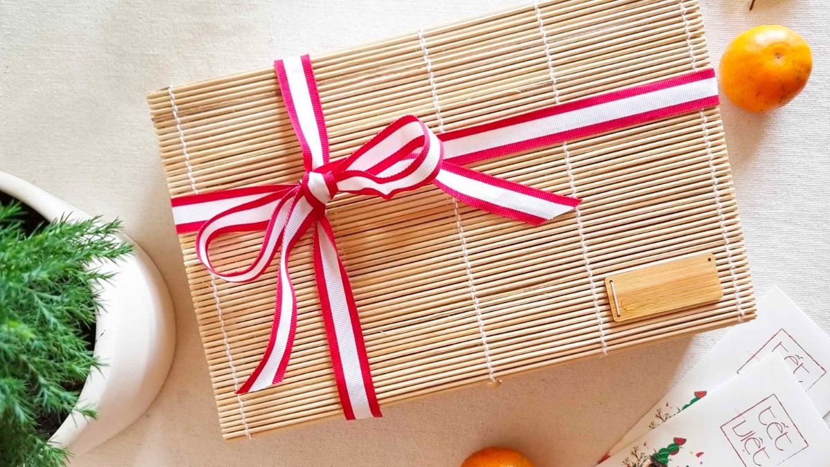 Các mẫu hộp quà Tết đẹp, sang trọng