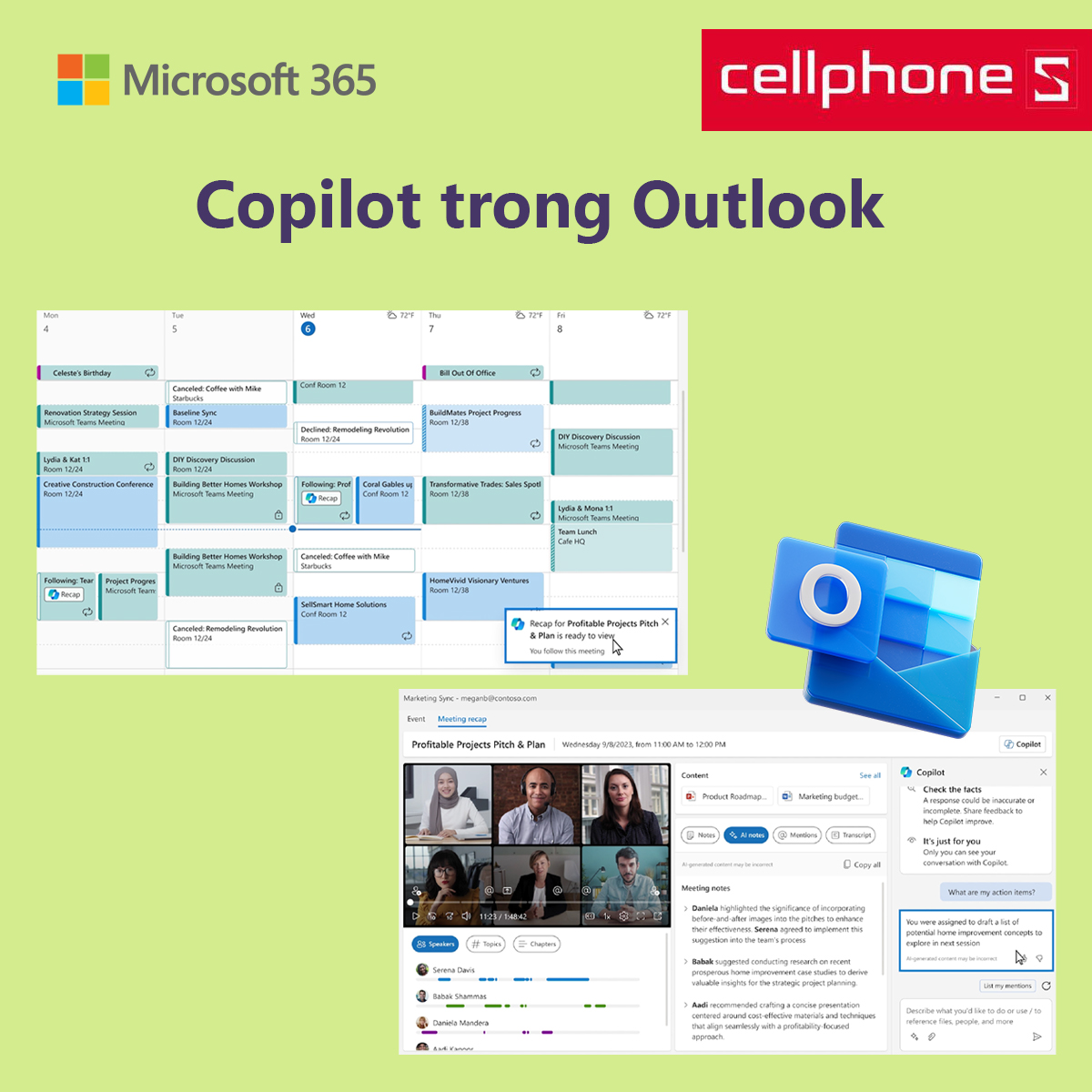 Copilot trong Outlook