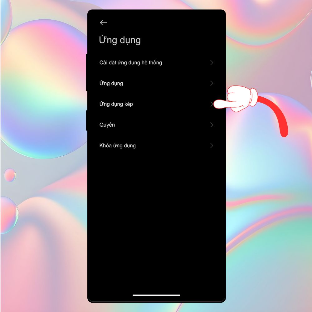 Cách nhân bản ứng dụng Redmi Note 13 Pro Plus 2