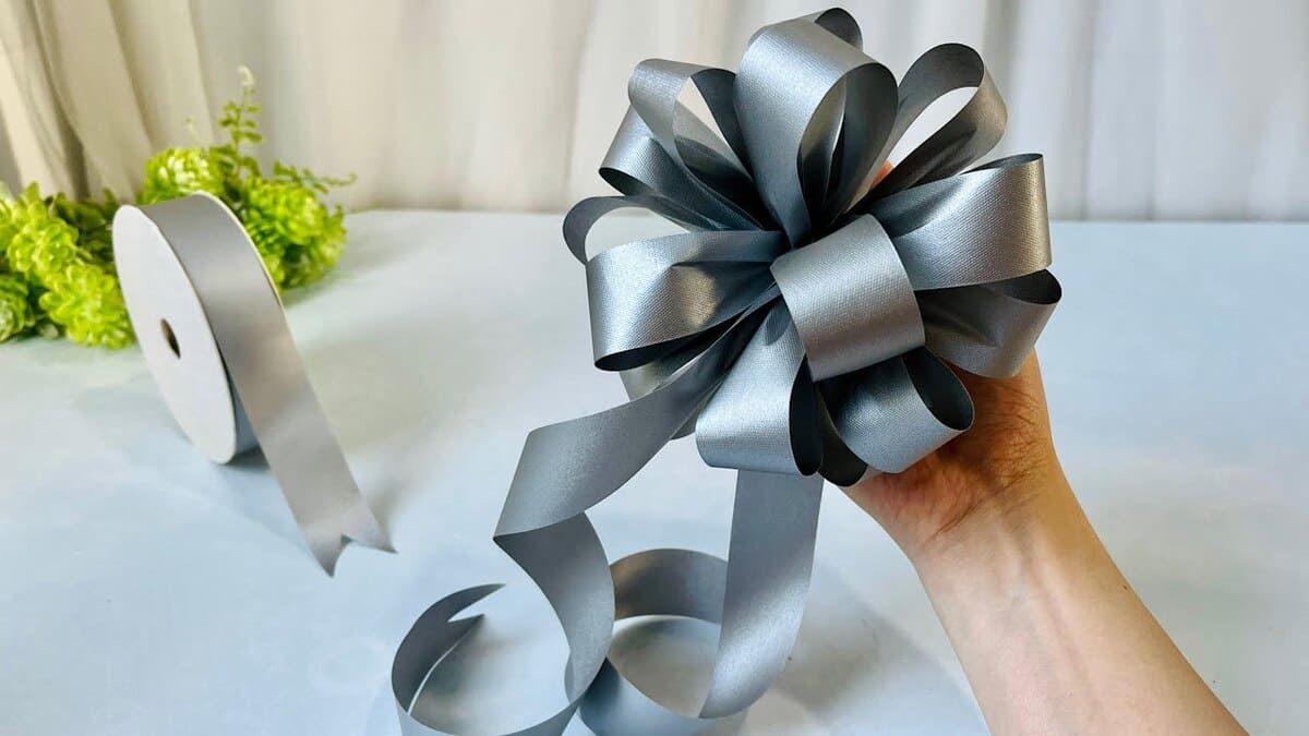 ruy băng - mẫu phụ kiện trang trí giỏ quà tết giá rẻ đẹp