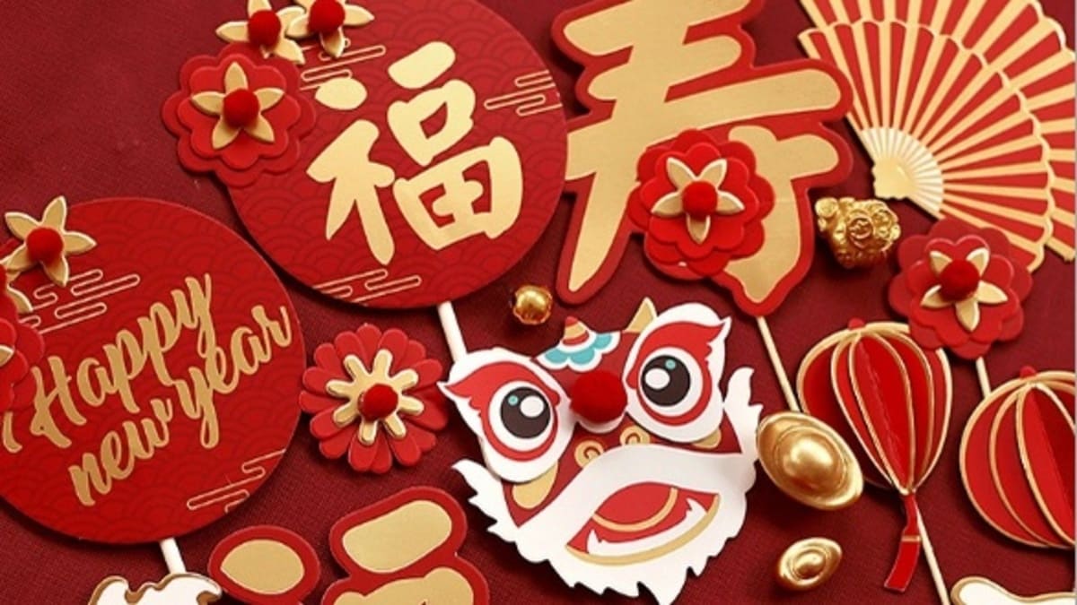 phụ kiện trang trí giỏ quà tết giá rẻ