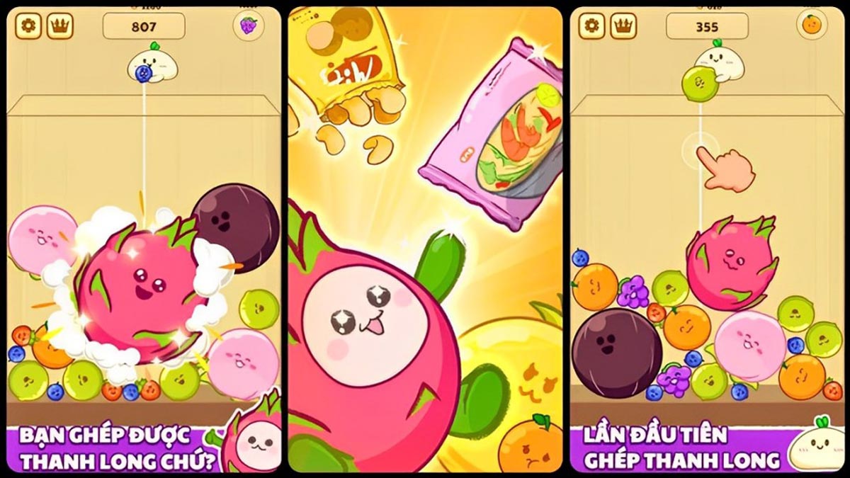 Tính năng nổi bật của Pitaya Merge: Fruit Fever