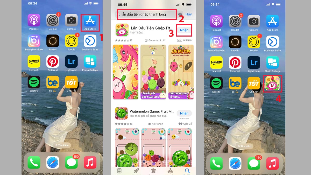 Cách tải Pitaya Merge: Fruit Fever trên iOS