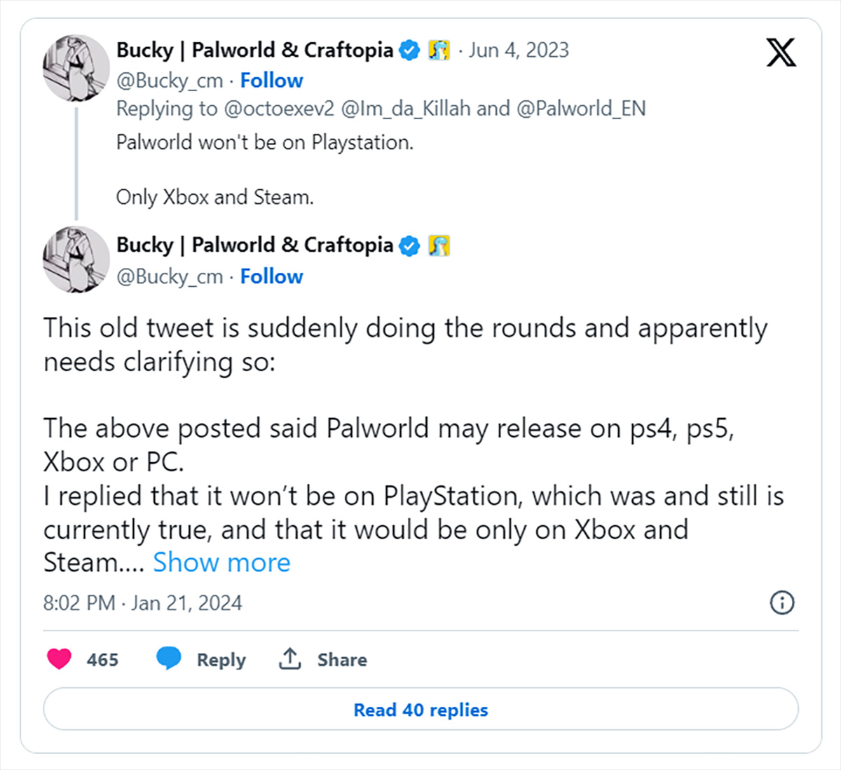 PlayStation để mắt tới Palworld, chính chủ thì bảo 