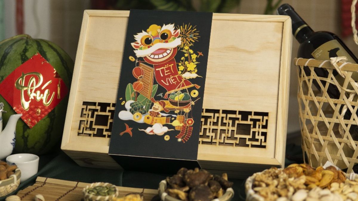 Set quà Tết TA - top set quà tết giá rẻ sang trọng