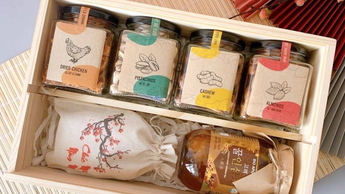 Quà tết tặng nhân viên ANS 20 - top set quà tết giá rẻ sang trọng cho đối tác