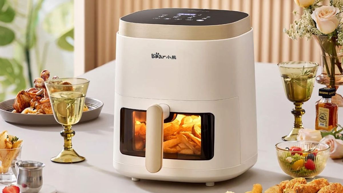Review nồi chiên không dầu Bear có tốt không? Gồm mấy loại?