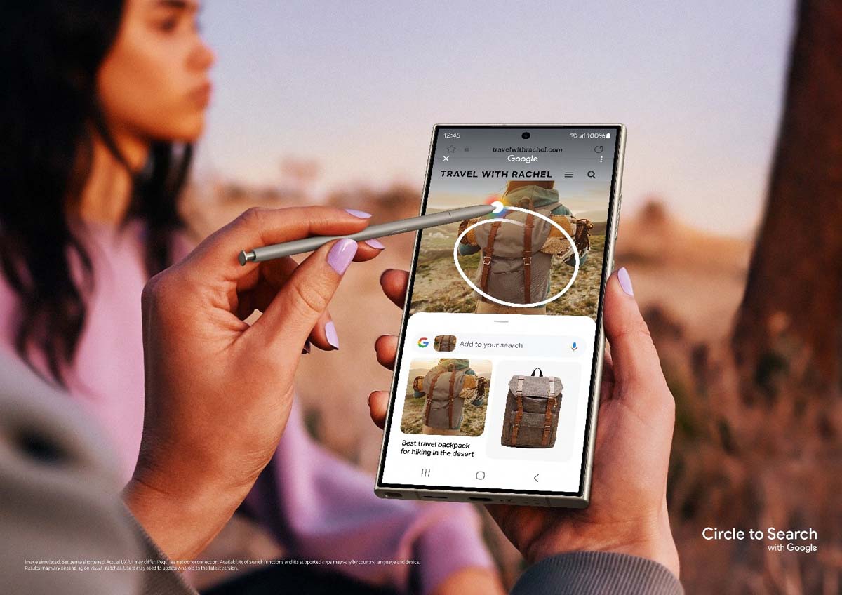 Tính năng Khoanh vùng Search lần đầu xuất hiện trên Galaxy S24 Series