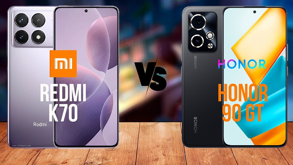 So sánh Honor 90 GT và Redmi K70