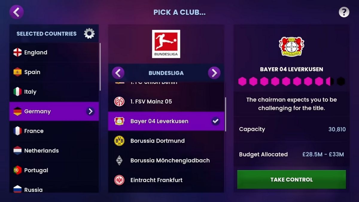 Chơi Soccer Manager 2024 Tham gia các giải đấu