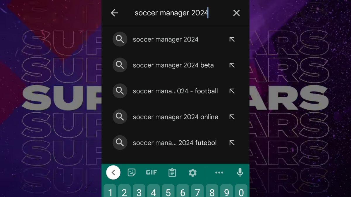 Cách tải Soccer Manager 2024 trên điện thoại Android bước 1