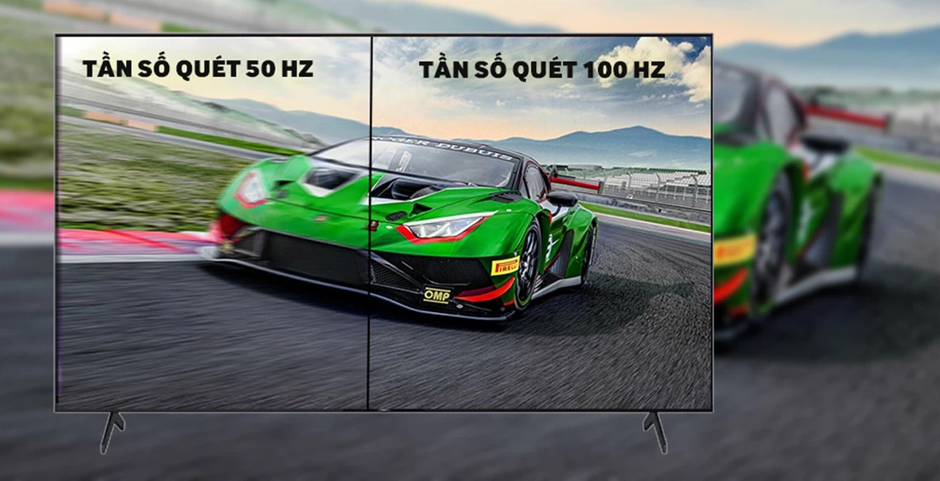 Tần số quét ảnh hưởng gì đến trải nghiệm xem tivi?
