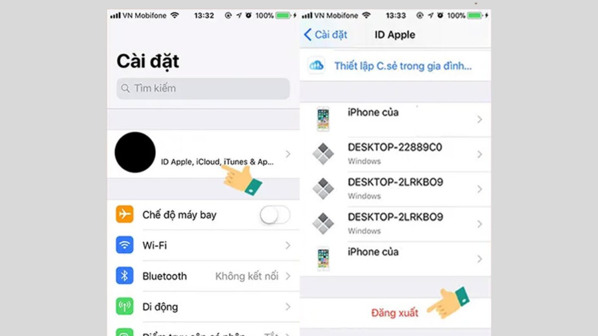 Cách đăng nhập iCloud không cần mã xác nhận bước 1