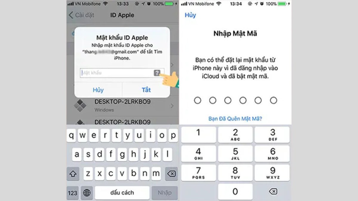 Cách đăng nhập iCloud không cần mã xác nhận bước 2