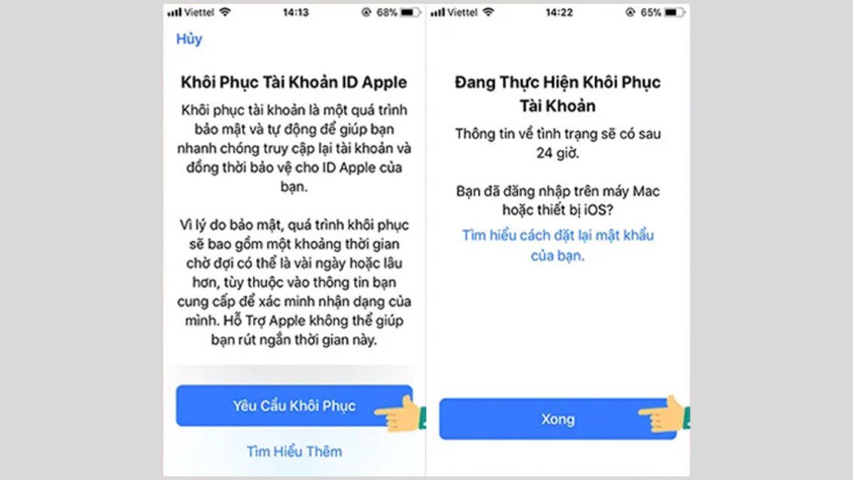 Cách đăng nhập iCloud không cần mã xác nhận bước 3