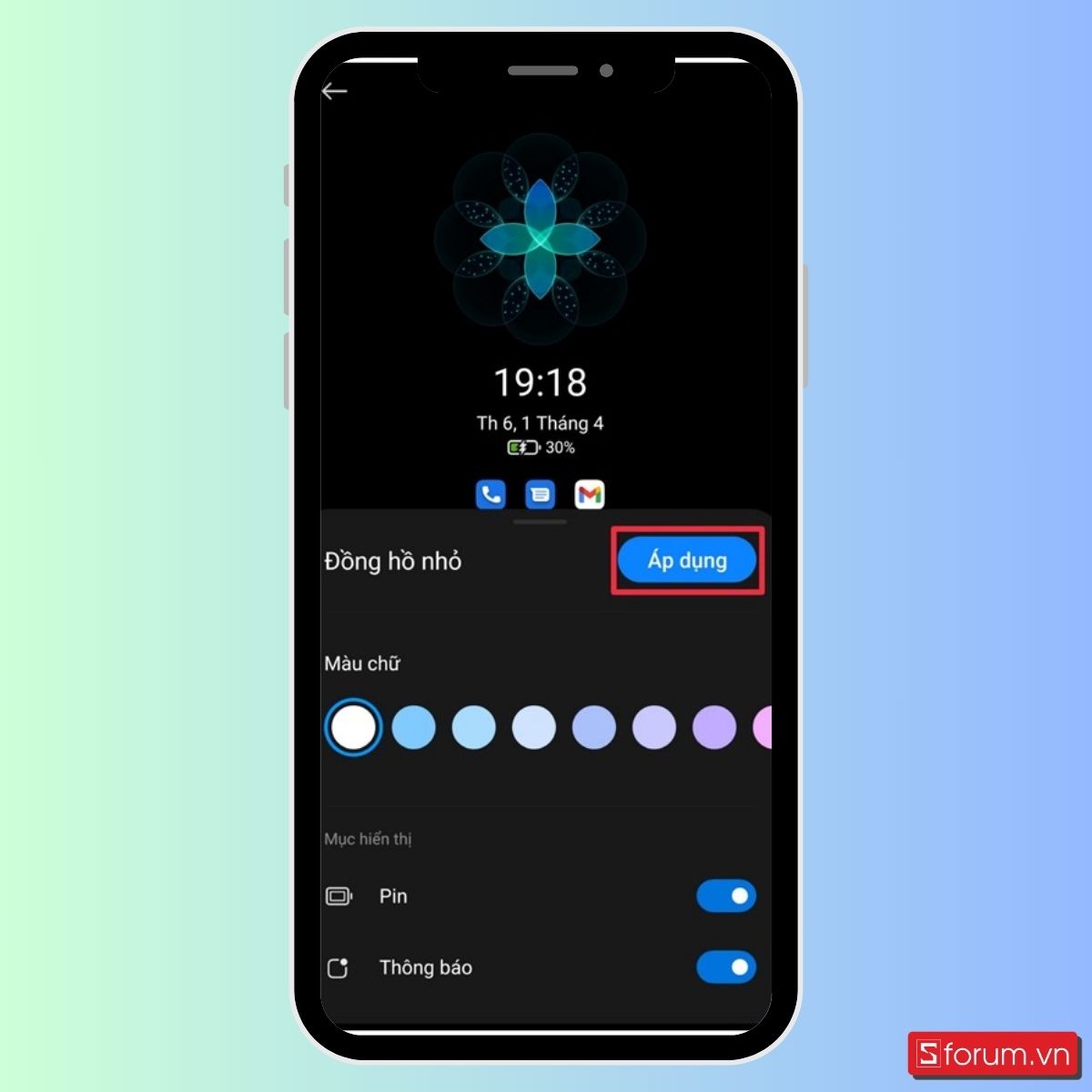 Bật tính năng Always-On Display trên Redmi Note 13 - bước 2