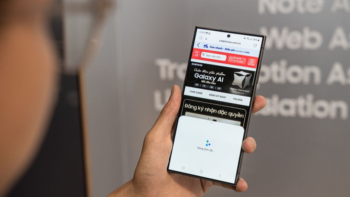 Trình duyệt thông minh trên Samsung Galaxy S24 Series mang lại tiện ích bất ngờ!