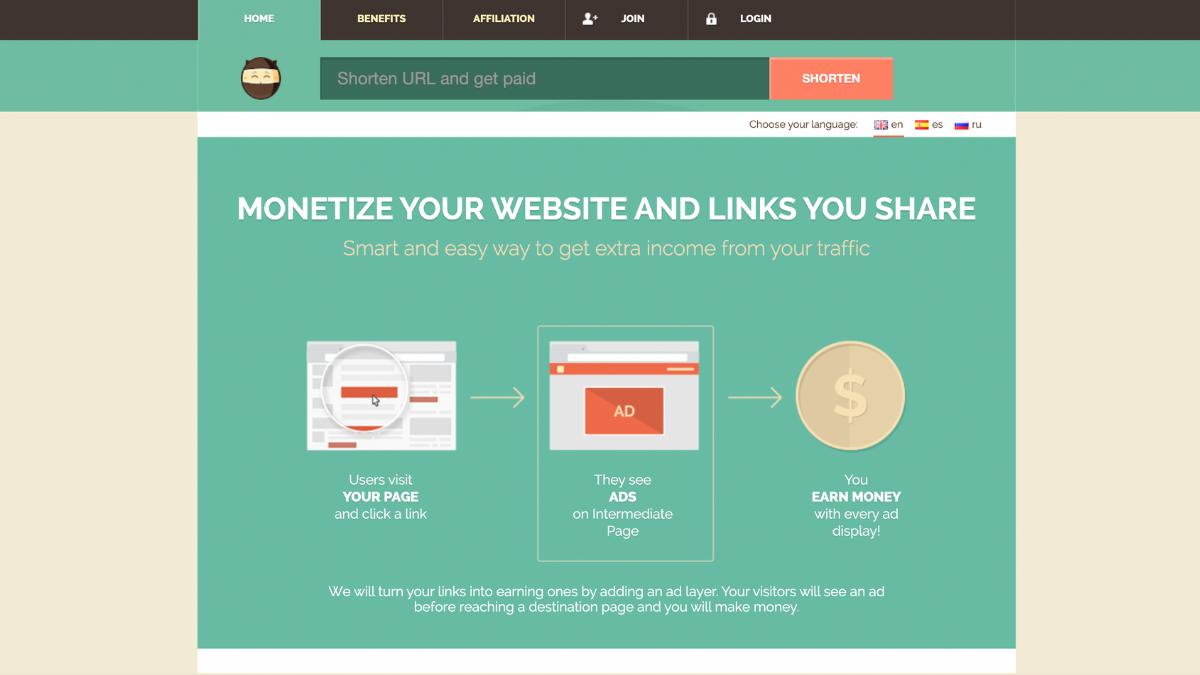 website Rút gọn link miễn phí