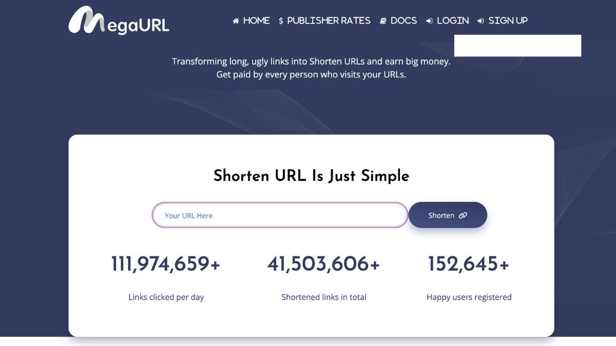 web Rút gọn link URL