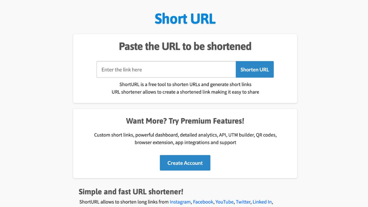 Top web tạo link rút gọn tốt nhất