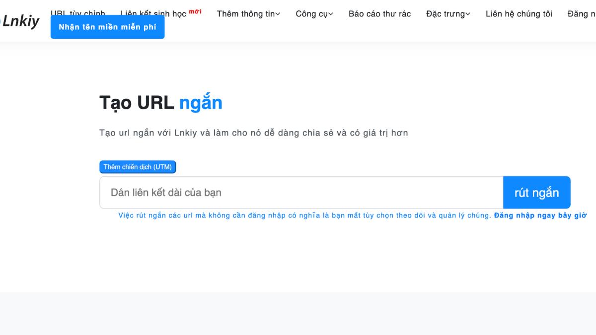 Top web Rút gọn link miễn phí tốt nhất