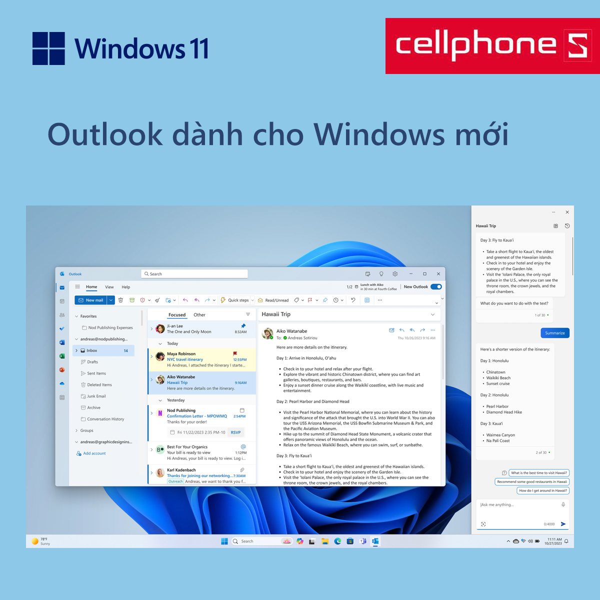 Outlook dành cho Windows mới